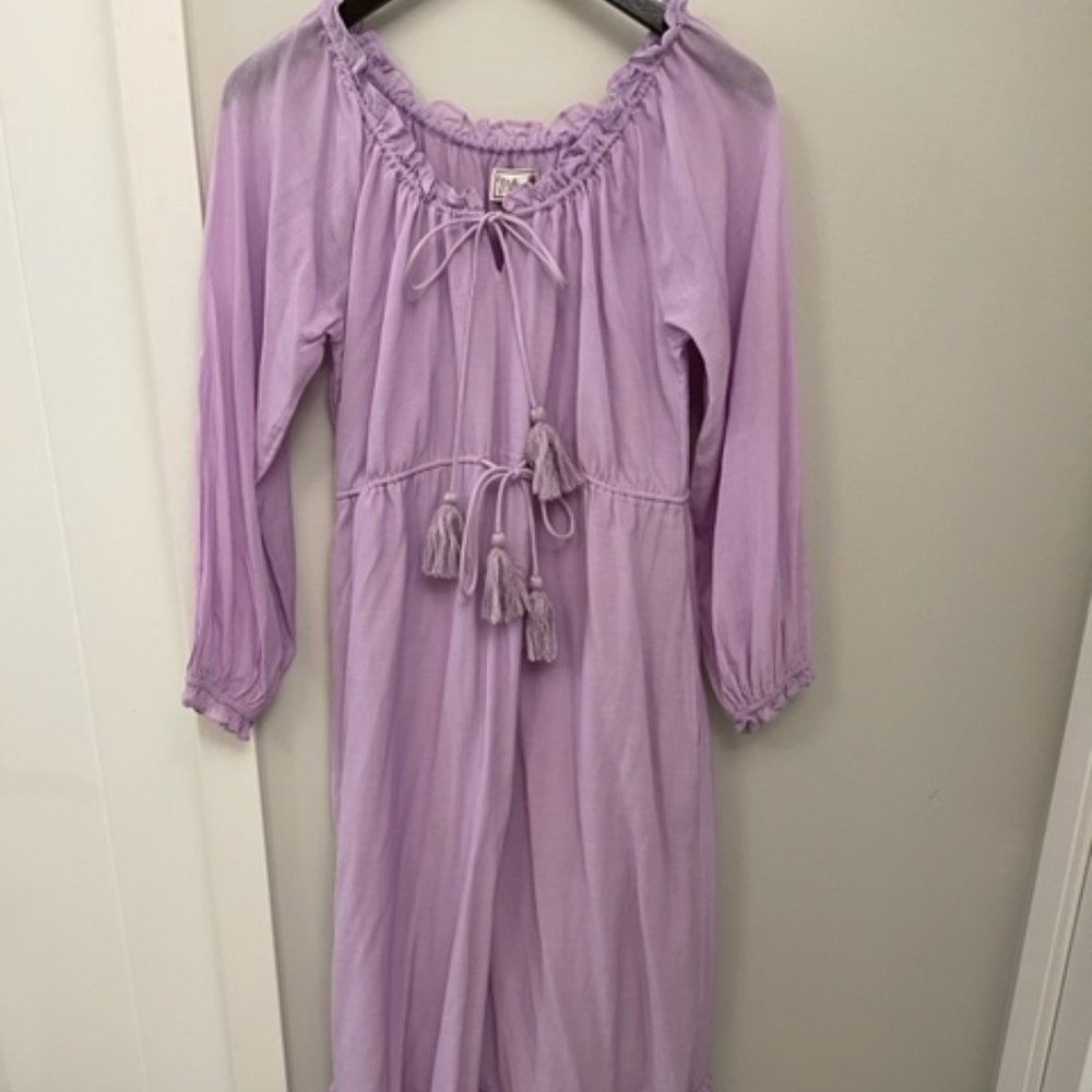 MILLE Resort and Travel Purple Maxi Dress
